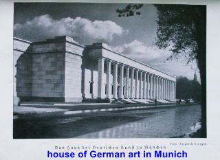 Munich exhibition cataloge of 1939 - Munich house of art - German artifacts 3