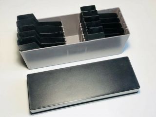 Nintendo Nes 10 Game Storage Vintage Cartridge Travel Case Dust Sleeves
