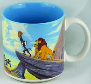 Vtg Disney’s The Lion King Rare Mug 8oz Made In Japan