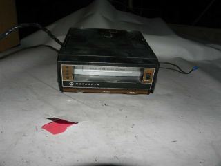 Motorola Tm2045 Vintage 8 Track Player 1960 