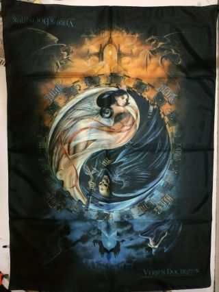 Vintage Alchemy Gothic 2004 Textile Poster Flag
