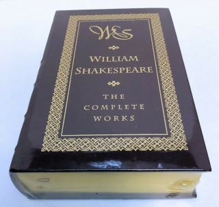 - Complete Of William Shakespeare Leather Bound Barnes & Noble 1994