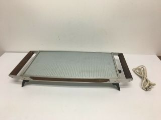 Vintage Salton Hotray Automatic Food Warmer Model H - 130 17 " X 10 " Made In Usa