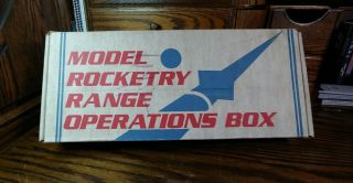 Vintage Estes Alpha Iii 3 Flying Model Rocketry Starter Kit W/original Box