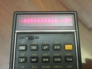 Vintage Hp 45 Scientific Calculator Pixel Issues 5