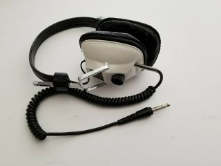 Vintage Akai Stereo Headphone Model Ase - 9s W Acoustic Tone Control -