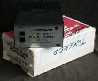 Vintage Micronta Regulated 12 Volt Power Supply 22 - 124 2.  5,  AMP Output 4