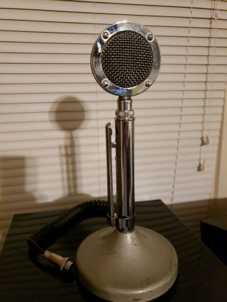 Vintage Astatic D - 104 Ham/cb Radio Microphone None Power Great