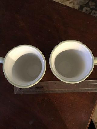 Princess House Exclusive Vintage Garden 12 Oz Coffee Tea Cup Mug Pair Set Of Two 5