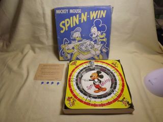Vintage Mickey Mouse Spin 