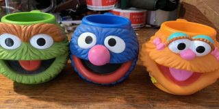 Vintage Sesame Street Oscar The Grouch Mug/cup 1994