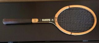 Bancroft Bj Bjorn Borg Personal Tennis Racquet Racket Wood Wooden Vintage