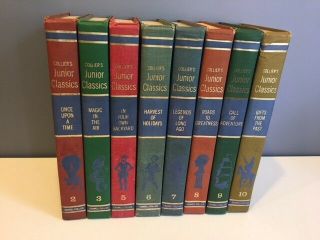Collectible Collier Junior Classics Vol.  2,  3,  5,  6,  7,  8,  9,  10