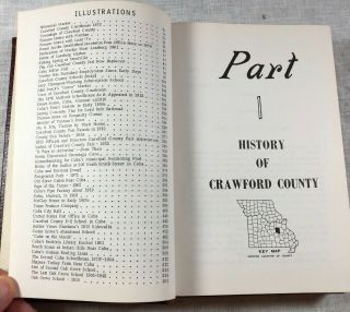 Crawford County and Cuba Missouri by James Ira Breuer,  Signed,  1972 - History 7