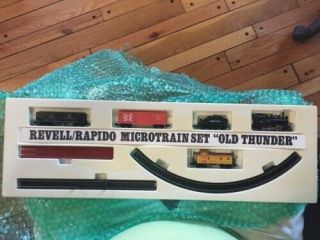 Revell Rapido Train Vintage Microtrain " Old Thunder "