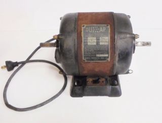 Vintage Craftsman Flying Head Drill Press 103 - 0303 Dunlap Electric Motor