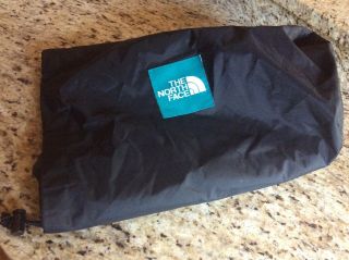 The North Face Vtg.  Black Sleeping Bag Cover Carry Case Made In Usa Sack Travel