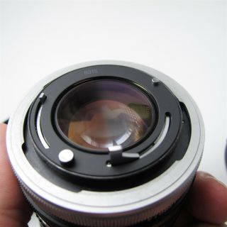 Vtg CANON 50mm F/1.  4 Camera Lens Japan Made FD mount W/ Hood 5