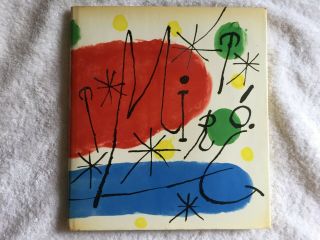 Joan Miro Art Book 1959 Hc/dj Museum Of Modern Art Paintings James Thrall Soby