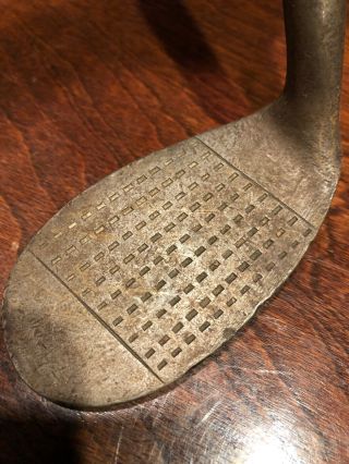 Vintage Hand Forged Kiltie Hickory Shaft Machie Niblic 13 Iron 2