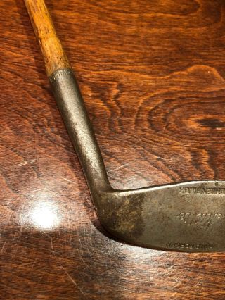 Vintage Hand Forged Kiltie Hickory Shaft Machie Niblic 13 Iron 4
