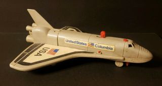 Vintage Nasa Space Shuttle Toy Columbia Gray Processed Plastic Co.  Fast Ship