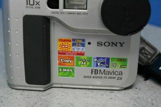 Sony Mavica MVC - FD75 Vintage Digital Floppy Disc Camera Fully S&H 2