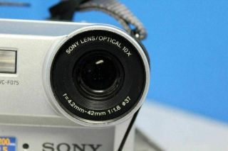 Sony Mavica MVC - FD75 Vintage Digital Floppy Disc Camera Fully S&H 3