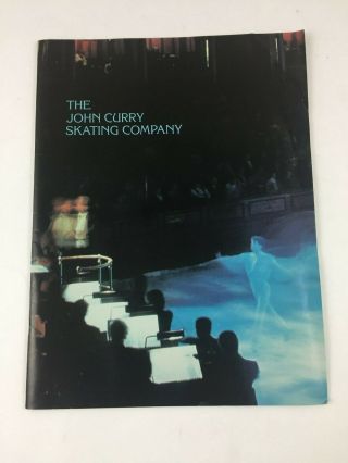 John Curry Skating Company Olympic Ice Skater Theater Show Vintage Program 24pg