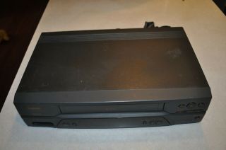 Symphonic SL2840 4 - Head VCR VHS Video Cassette Player No Remote & 4