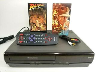 Rca Vr622hf Stereo Vhs Vcr Video Cassette Recorder Player W/ Remote Control