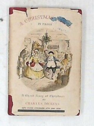 A Christmas Carol Hardback Book Charles Dickens Pan Books 1945 Edition - W35