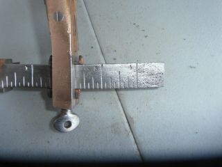 Vintage C S Osborne Brass Leather Cutting Tool 3