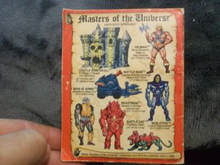 Vintage MASTERS Of The UNIVERSE Illustrated Book HE - MAN AND THE POWER SWORD 2