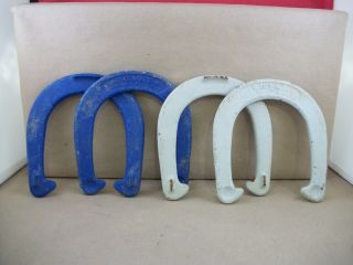 4 - Vintage Royal St.  Pierre Worcester Ma Drop Forged Pitching Horseshoes Usa