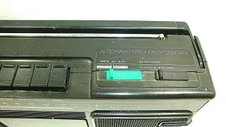 Magnavox Model D8060 4 Speaker System Cassette AM/FM Boombox Radio Vtg Black 5