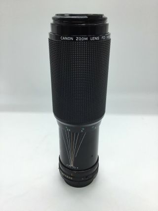 Canon FD 100 - 300mm 1:5.  6 Vintage Zoom Lens SLR AE - 1 6