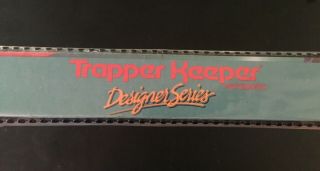 Vintage Mead Trapper Keeper Notebook Designer Series 1988 29100 Geo Design 7