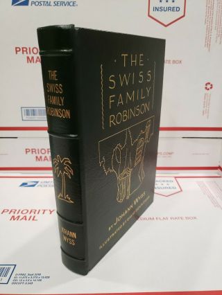 Easton Press The Swiss Family Robinson By John Wyss Illustrated Leather Edition