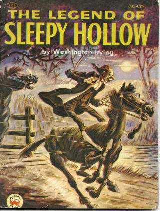 The Legend Of Sleepy Hollow By Washington Irving,  Wonder Books,  1955