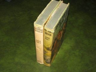 The Vanishing American & TheTrail Driver HBwDJ Zane Grey Vintage 1925 - 1936 Books 3