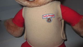 Teddy Ruxpin Bear Animal Doll Toy w Vest 1992 Vintage 3
