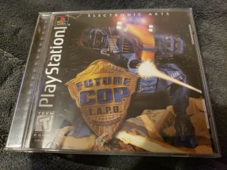 Future Cop Lapd Playstation Ps1 Video Game Vintage