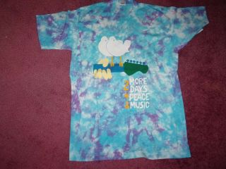 Vintage 1994 Woodstock Shirt Bought At Concert Made In Usa L Adult