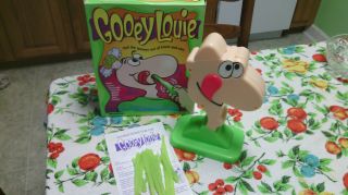 Vintage 1995 Pressman Gooey Louie Plastic Action Game - Complete And