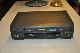 Samsung Vr8070 Vhs 4 Head Vcr Hi - Fi Stereo Audio Player Recorder No Remote