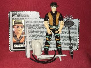 1990 Vintage Gi Joe. .  Pathfinder 100 Complete
