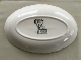 Vintage Johnson Bros The Friendly Village The Well Oval Dish England 4