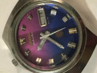 Vintage Seiko Advan Mens Wrist Watch 21 Jewels Automatic Japan Running 7019 - 7330