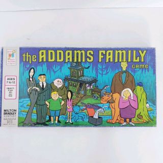 Vintage 1974 The Addams Family Board Game Milton Bradley 4411 Complete 2